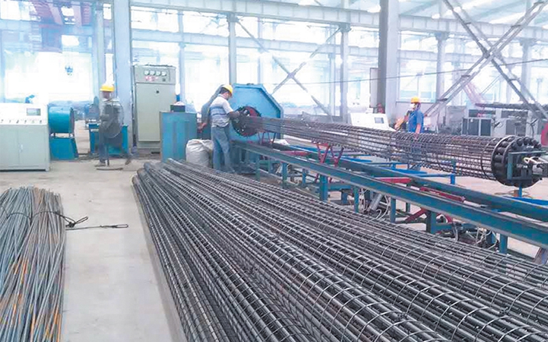 電桿鋼筋骨架自動滾焊機(jī)